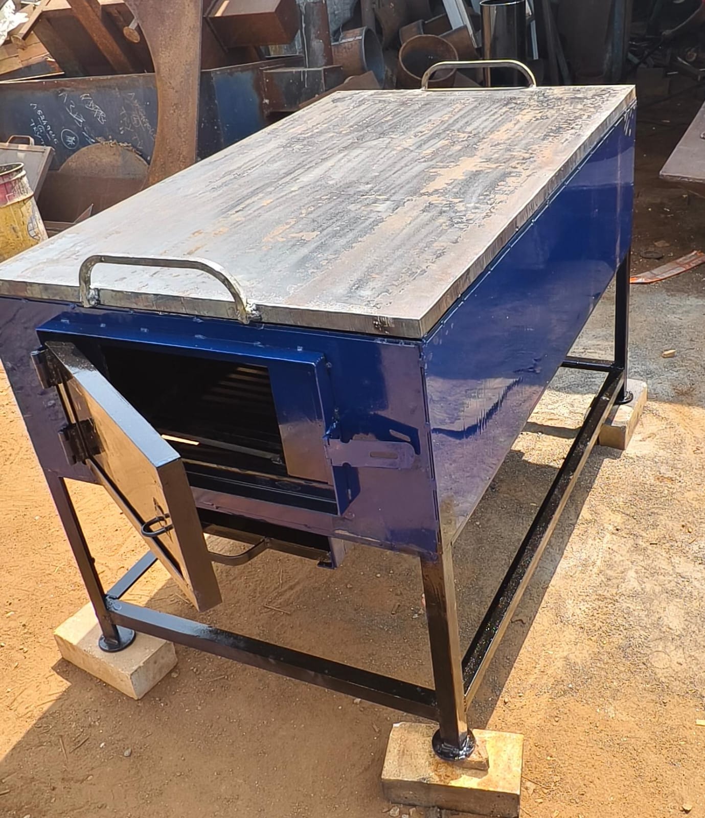 Ceramic Parotta Wood Stove