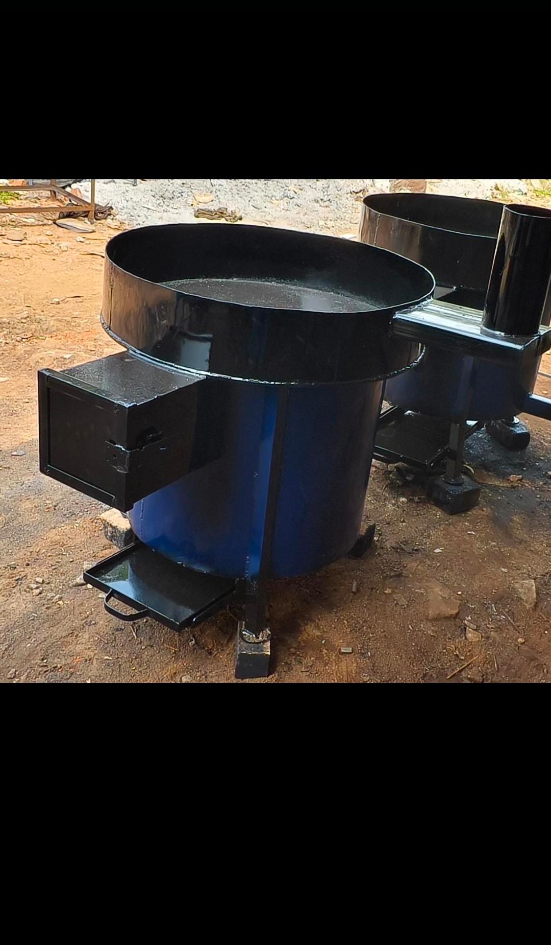 Snacks Ceramic Wooden Stove