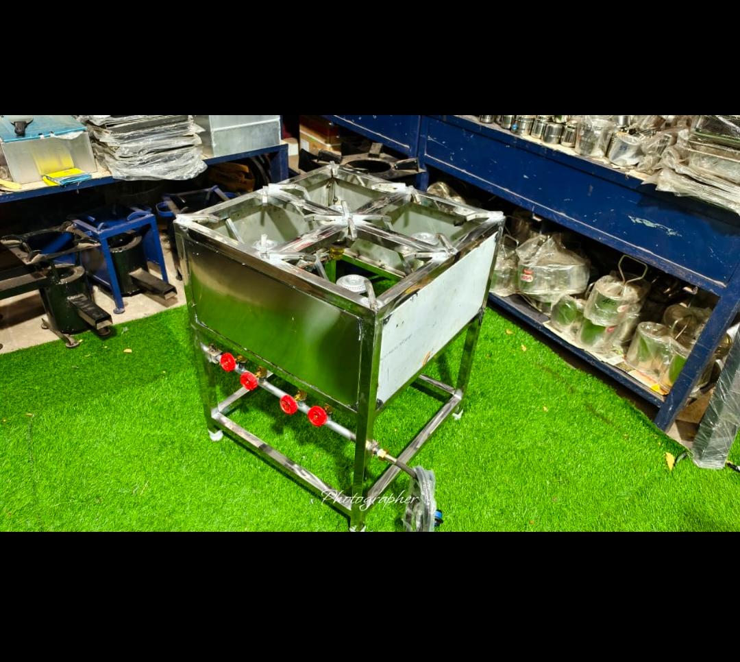 SS Four Burner Stove 