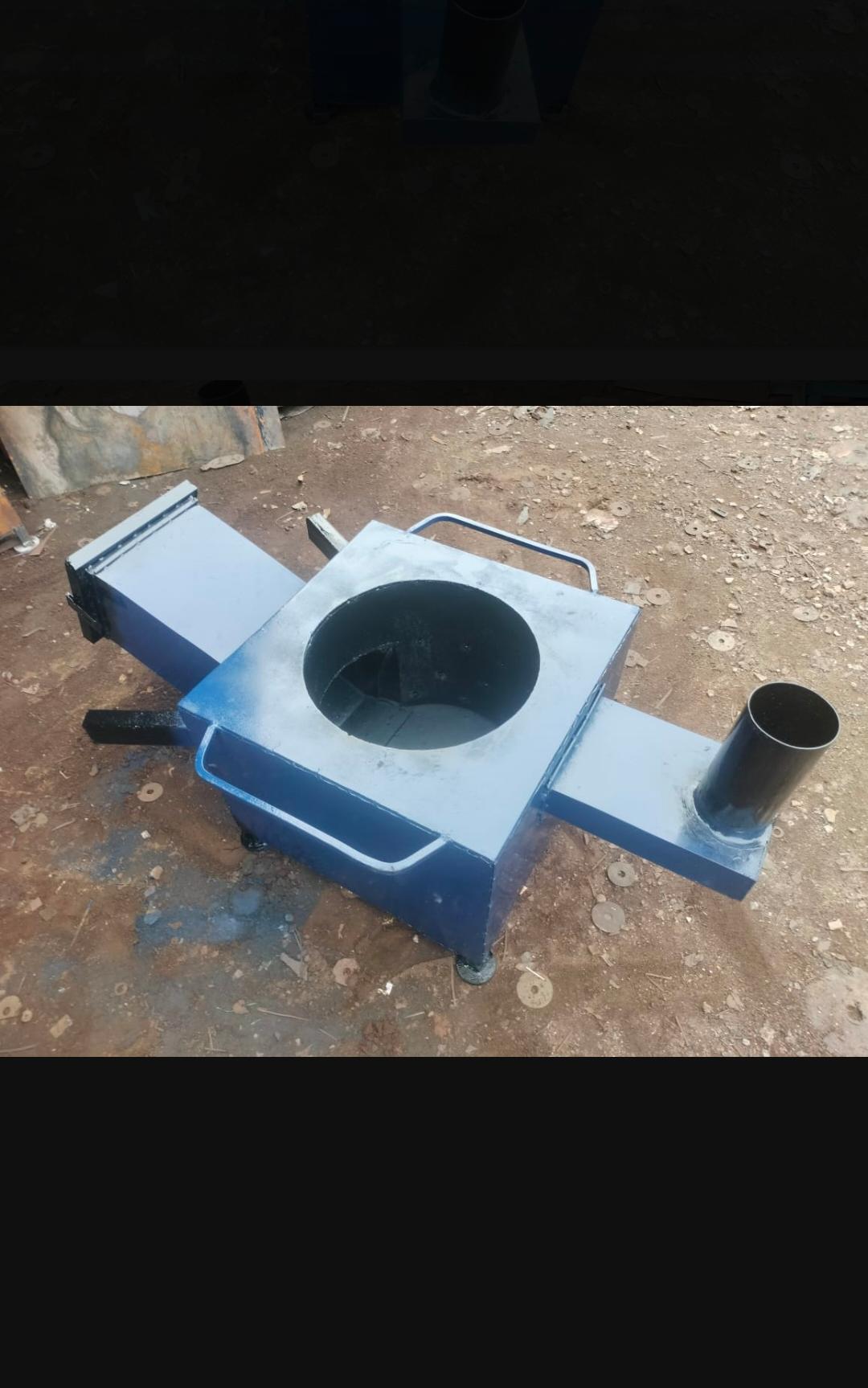 Rocket Ceramic Wooden Stove